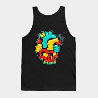 Skull anatomical Tank Top